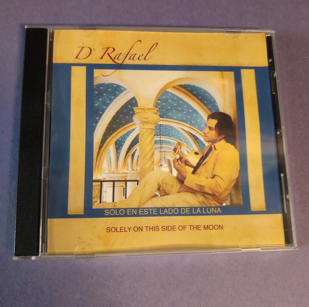 D' Rafael Solely On This Side Of The Moon CD Luna RARE OOP self prod